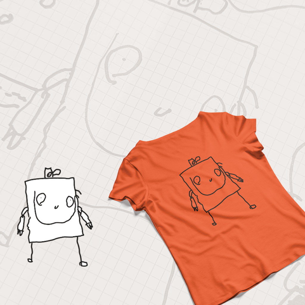 relais couture, flocage dessin d'enfant